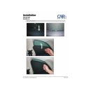 Car Shades for Fiat 500 3-Door ab 2008, (Set of 4) for