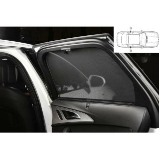 UV Car Shades Peugeot 307 3-Door BJ. 03-08, rear side window only