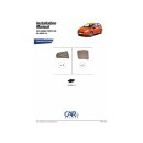 Sonnenschutz für Fiat Evo / Grande Punto 3-Türer BJ. 05-14, 4-teilig