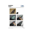 Car Shades for Fiat Croma 5-Door BJ. 05-11, (Set of 6) for