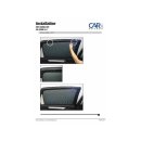 Car Shades for Fiat Croma 5-Door BJ. 05-11, (Set of 6) for