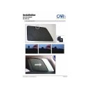 Car Shades for Fiat Stilo Multiwagon BJ. 01-07, (Set of 6) for