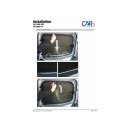 Car Shades for Fiat Qubo 5-Door ab 2008, (Set of 6) for