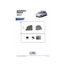 Sonnenschutz für Ford Ka 3-Türer BJ. 96-08, 4-teilig