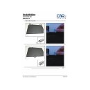 Car Shades for Ford Fiesta 5-Door BJ. 02-08, (Set of 6) for