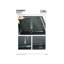 Car Shades for Ford Fiesta 5-Door BJ. 02-08, (Set of 6) for