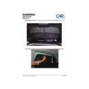 Car Shades for Ford Fiesta 3-Door BJ. Ab 2008, (Set of 4) for