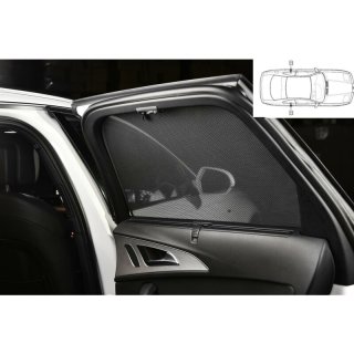 Sonnenschutz für Dacia Duster 5-Türer BJ. 2010-2018, Blenden 2-teilig hintere Türen