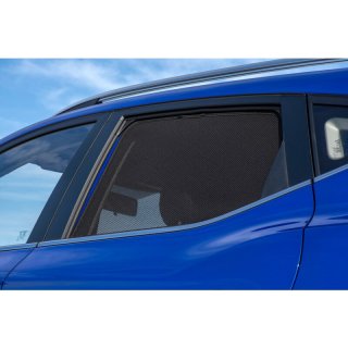 Car Shades MIT-OUTL-5-B-18 Set Rear Side Doors PHEV 2-Pieces Suitable for Mitsubishi Outlander III 2013-incl 
