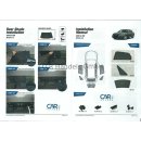 CAR SHADES AUDI A4 (B9) 4 DOOR 15> FULL REAR SET
