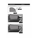 Car Shades for Ford B-Max 5-Door BJ. 2012 - 2017, (Set of 6) for