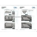 UV Car Shades Audi A4 Avant (B5) BJ. 94-01, set of 6