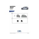 Car Shades for Kia Ceed 3-Door BJ. Ab 2007, (Set of 4) for