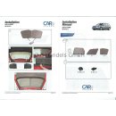 Sonnenschutz für Audi A4 Avant (B6+B7) BJ. 01-08, 6-teilig