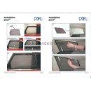 UV Car Shades Audi A4 Avant (B6+B7) BJ. 01-08, set of 6