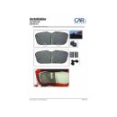 Car Shades for Seat Ibiza 5-Door BJ. Ab 2008, (Set of 4) for