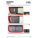 Car Shades for Seat Ibiza 5-Door BJ. Ab 2008, (Set of 4) for