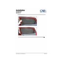 Car Shades for Seat Ibiza 5-Door BJ. Ab 2008, (Set of 4) for