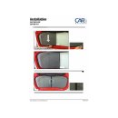Sonnenschutz für Seat Ibiza IV  5-Türer  BJ. 2008-2017, 6-teilig