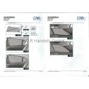 UV Car Shades Audi A5 Fastback (8TA) ab 2009, set of 6