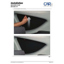 Car Shades for Seat Altea XL 5 door 06-15 Full Rear Set