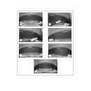 Car Shades for Seat Toledo 5-Door BJ. 05-12, (Set of 6) for