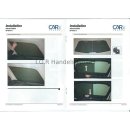 Sonnenschutz für Audi A6 Avant (C5) auch Allroad BJ. 97-04, 6-teilig