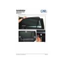 Car Shades for Skoda Octavia Estate BJ. Ab 2004, (Set of 6) for