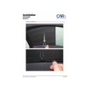 CAR SHADES AUDI A6 (C6) AVANT 04-11 FULL REAR SET