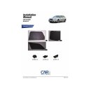 CAR SHADES AUDI A6 (C6) AVANT 04-11 FULL REAR SET