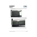 Sonnenschutz für Toyota Rav4 5-Türer BJ. 2000-2006, 6-teilig