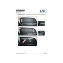 Car Shades for Toyota Corolla 5-Door BJ. 01-07, (Set of 4) for