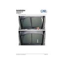 Car Shades for Toyota Prius 5 door 04-09 Full Rear Set