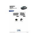 Sonnenschutz für Toyota Hilux Double Cab (N70) 4-Türer BJ. 05-11, 4-teilig