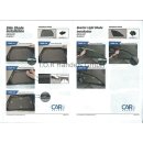 UV Privacy Car Shades (Set of 6) Audi A6 4dr 11-18