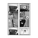 Car Shades for Vauxhall Corsa D+E 5-Door BJ. 06-18, (Set of 4) for