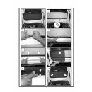 Car Shades for Vauxhall Corsa D+E 5-Door BJ. 06-18, (Set of 4) for