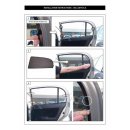 Car Shades for Vauxhall Astra 5-Door BJ. 98-04, (Set of 4) for