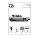 Car Shades for Vauxhall Astra 5-Door BJ. 04-09, (Set of 4) for