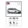 Sonnenschutz für Opel Astra H Caravan BJ. 2004-2009, 6-teilig Komplett Heck
