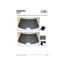 UV Car Shades Audi A8 (4D) 4-Door BJ. 94-02, set of 6