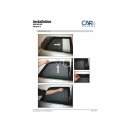 UV Car Shades Audi A8 (4D) 4-Door BJ. 94-02, set of 6