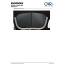 Car Shades for Vauxhall Insignia 5-Door BJ. Ab 2009, (Set of 4) for