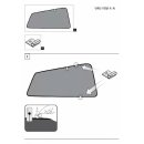 Car Shades for Vauxhall Insignia Estate BJ. Ab 2009, (Set of 6) for