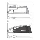 Car Shades for Vauxhall Insignia Estate BJ. Ab 2009, (Set of 6) for