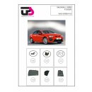 Car Shades for Vauxhall VXR8 4-Door BJ. Ab 2007, (Set of 6) for