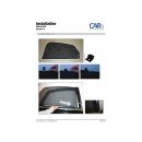 Car Shades for Audi A8 (4E) 4-Door BJ. 03-10, (Set of 6) for