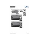 Car Shades for VW Polo 5-Door BJ. 2009-2017, (Set of 6) for