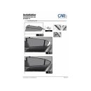 Car Shades for VW Bora 4-Door BJ. 99-05, (Set of 4) for