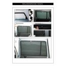 Car Shades for VW Golf (MK4) Estate BJ. 99-04, (Set of 6) for